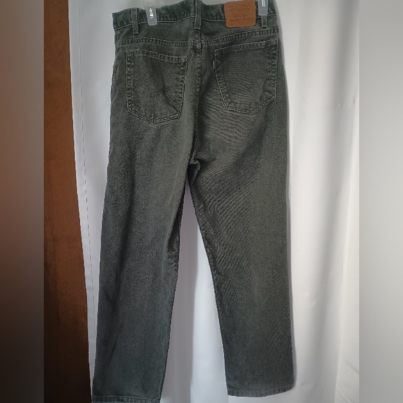 Levis 540 Mens 34x29 Relaxed Fit Straight Leg Stonewash Gray Green Vintage Y2K - Picture 2 of 15